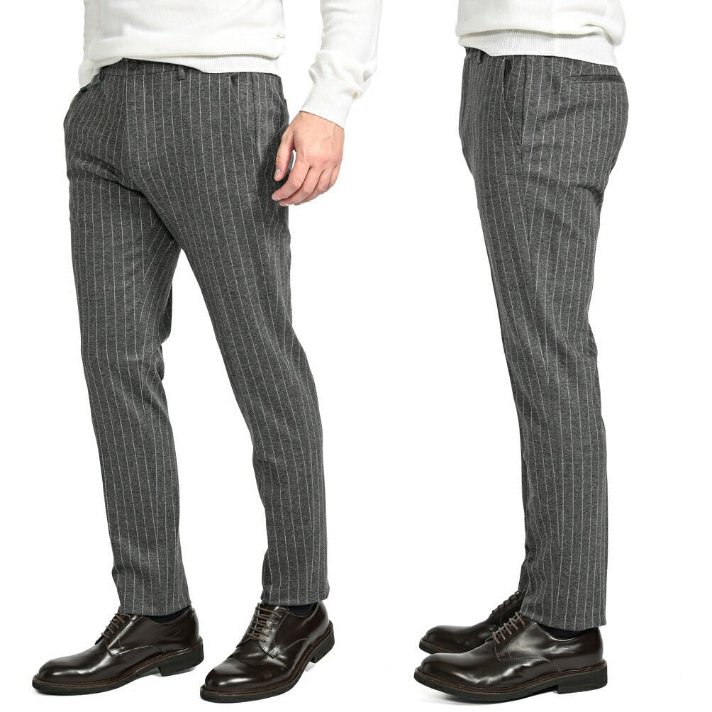 SALE|BERWICH MORELLO ストレッチジャージー ノータックスラックス|413341 - 46|GUARDAROBA MILANO OFFICIAL STORE