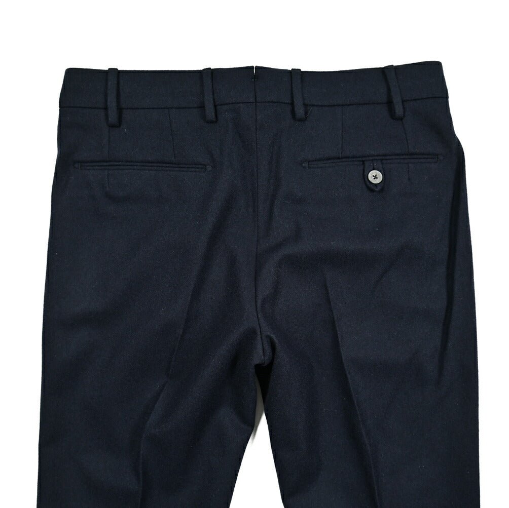 SALE|BERWICH MORELLO ウールフランネル ノータックスラックス|413325|GUARDAROBA MILANO OFFICIAL STORE