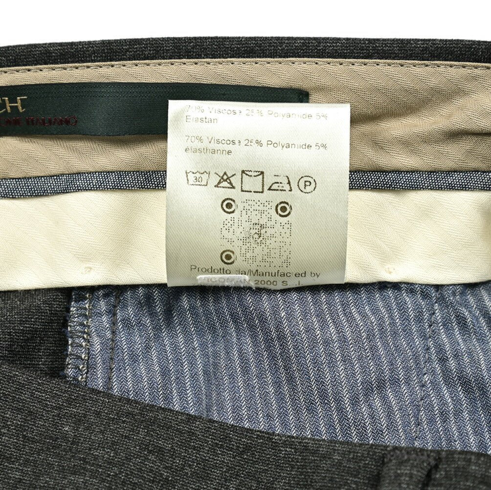 SALE|BERWICH MORELLO ストレッチジャージー ワンタックスラックス|413298 - 50|GUARDAROBA MILANO OFFICIAL STORE