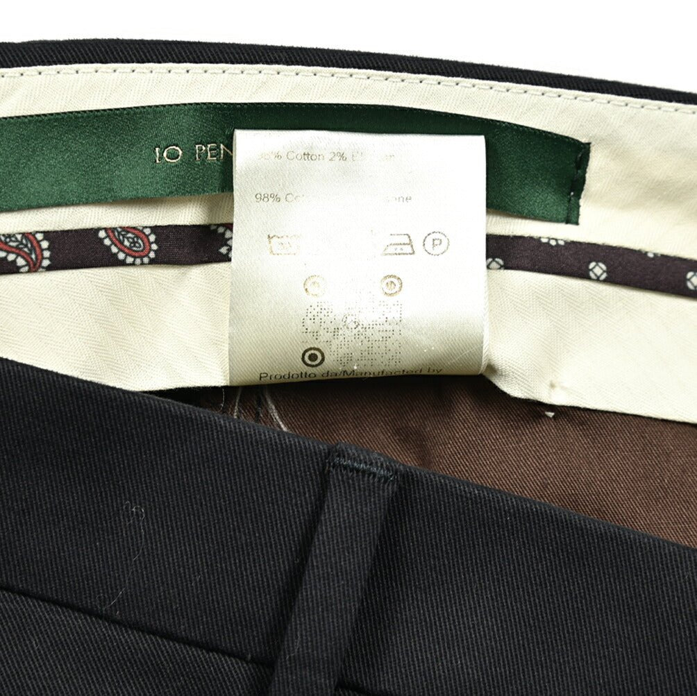 PRE WINTER SALE対象|BERWICH MORELLO ストレッチコットン ワンタックチノスラックス|GUARDAROBA MILANO OFFICIAL STORE
