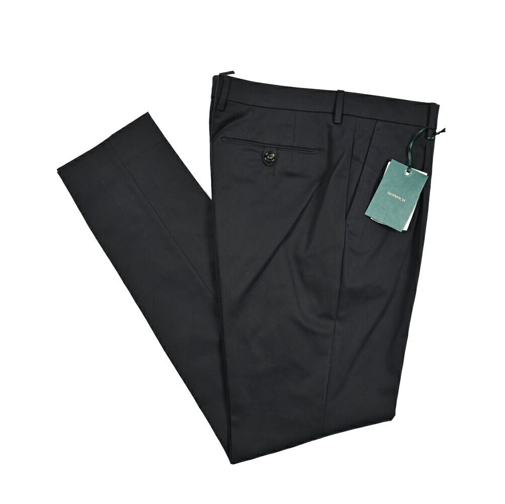 PRE WINTER SALE対象|BERWICH MORELLO ストレッチコットン ワンタックチノスラックス|GUARDAROBA MILANO OFFICIAL STORE