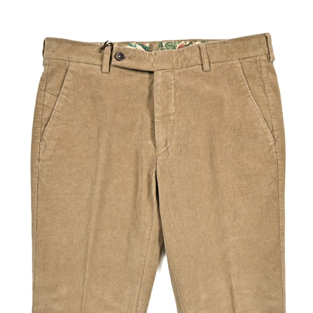 SALE|BERWICH MORELLO ストレッチコットン コーデュロイノータックスラックス|413419 - 48|GUARDAROBA MILANO OFFICIAL STORE