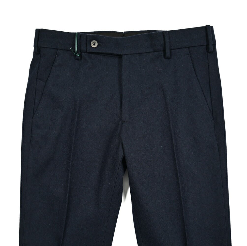 SALE|BERWICH MORELLO ウールフランネル ノータックスラックス|413325|GUARDAROBA MILANO OFFICIAL STORE
