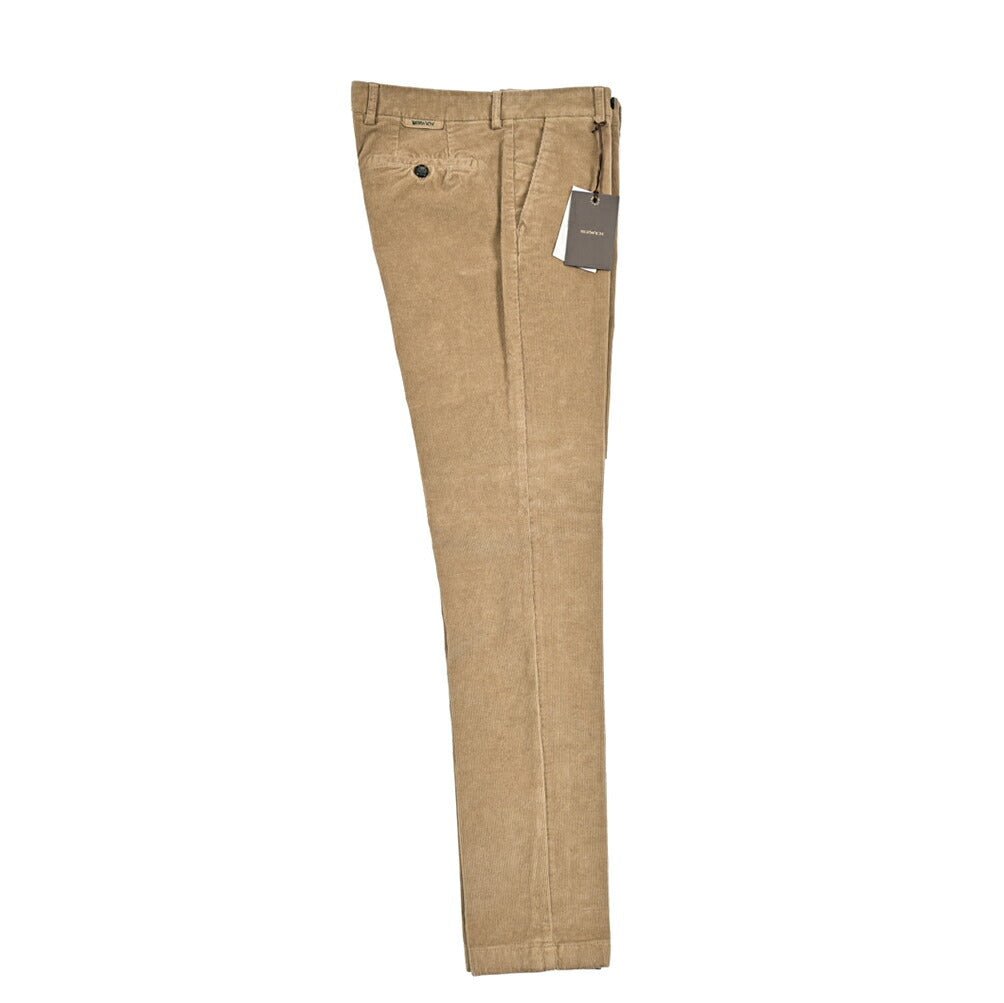 SALE|BERWICH MORELLO ストレッチコットン コーデュロイノータックスラックス|413419 - 48|GUARDAROBA MILANO OFFICIAL STORE