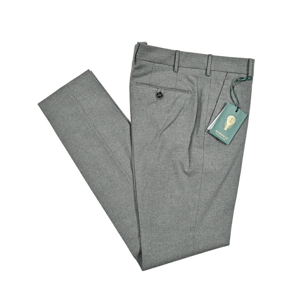 SALE|BERWICH MORELLO ストレッチコットン ノータックスラックス|413363 - 46|GUARDAROBA MILANO OFFICIAL STORE