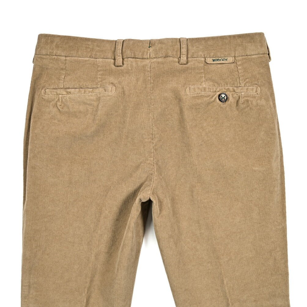 SALE|BERWICH MORELLO ストレッチコットン コーデュロイノータックスラックス|413419 - 48|GUARDAROBA MILANO OFFICIAL STORE