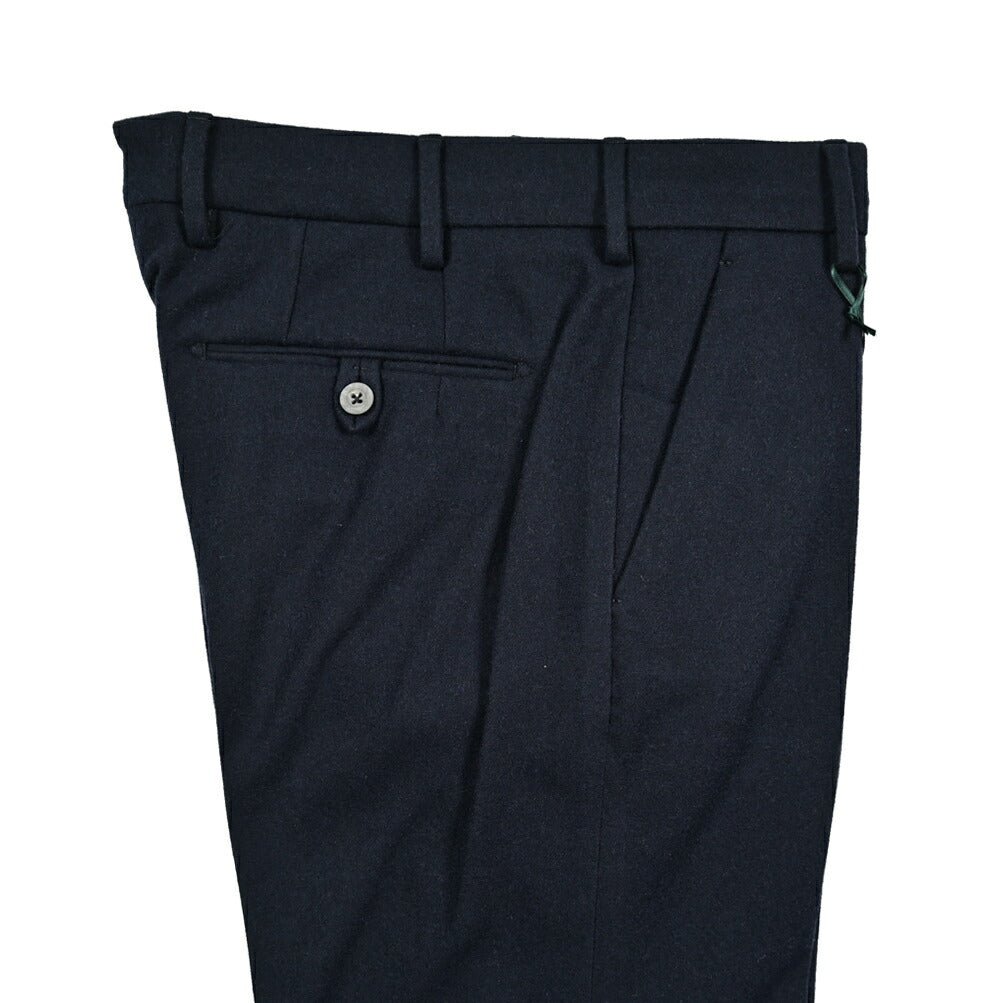 SALE|BERWICH MORELLO ウールフランネル ノータックスラックス|413325|GUARDAROBA MILANO OFFICIAL STORE