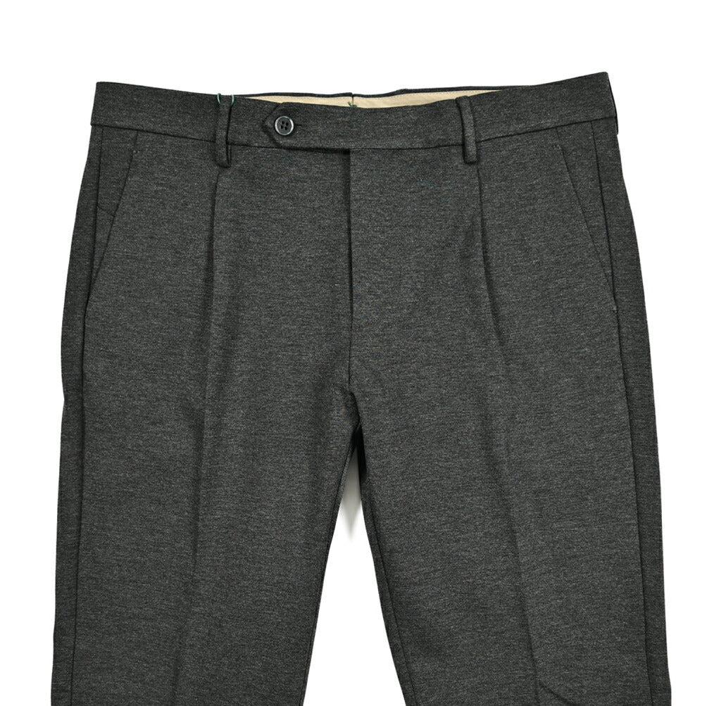 SALE|BERWICH MORELLO ストレッチジャージー ワンタックスラックス|413298 - 50|GUARDAROBA MILANO OFFICIAL STORE