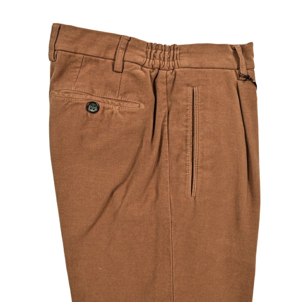 SALE|BERWICH RETRO ストレッチコットン 微起毛ワンタックチノスラックス|413436 - 48|GUARDAROBA MILANO OFFICIAL STORE