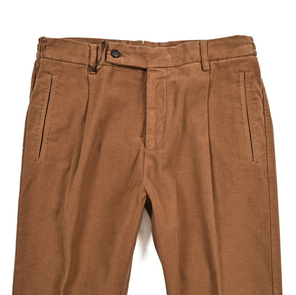 SALE|BERWICH RETRO ストレッチコットン 微起毛ワンタックチノスラックス|413436 - 48|GUARDAROBA MILANO OFFICIAL STORE