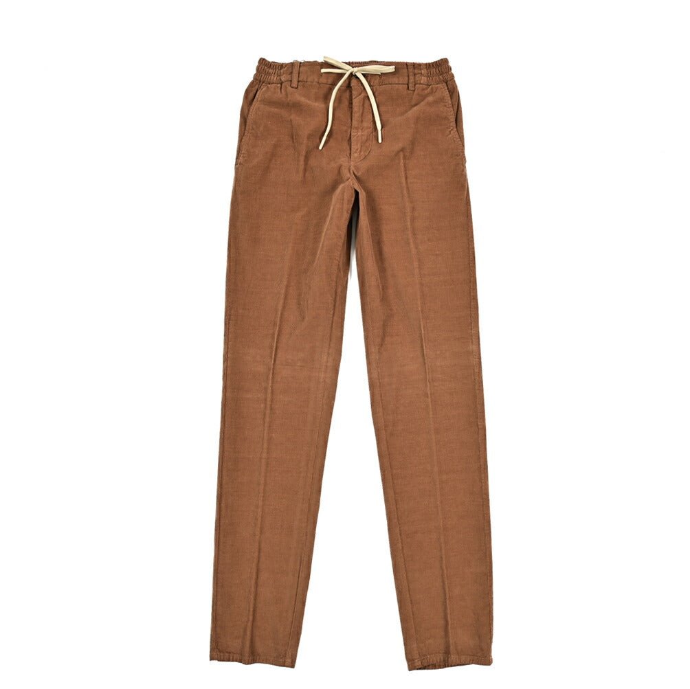 SALE|BERWICH SPIAGGIA ストレッチコットン 細畝コーデュロイイージーパンツ|413304 - 50|GUARDAROBA MILANO OFFICIAL STORE