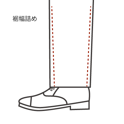 お直し ボトムス(裾)|000001 - E|GUARDAROBA MILANO OFFICIAL STORE