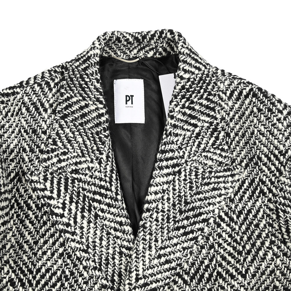 SALE|PT TORINO ウール100% 1Bシングルオーバージャケット / PT01|411401 - 48|GUARDAROBA MILANO OFFICIAL STORE