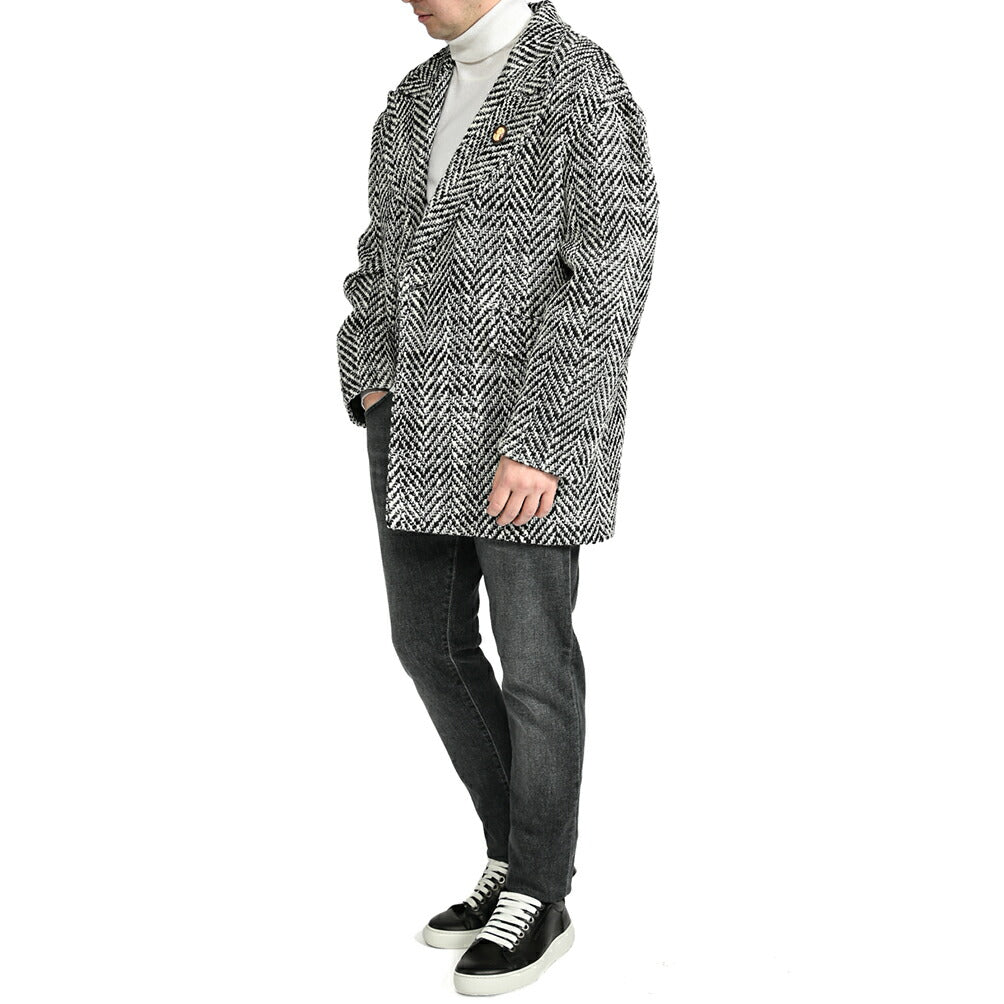 SALE|PT TORINO ウール100% 1Bシングルオーバージャケット / PT01|411401 - 48|GUARDAROBA MILANO OFFICIAL STORE