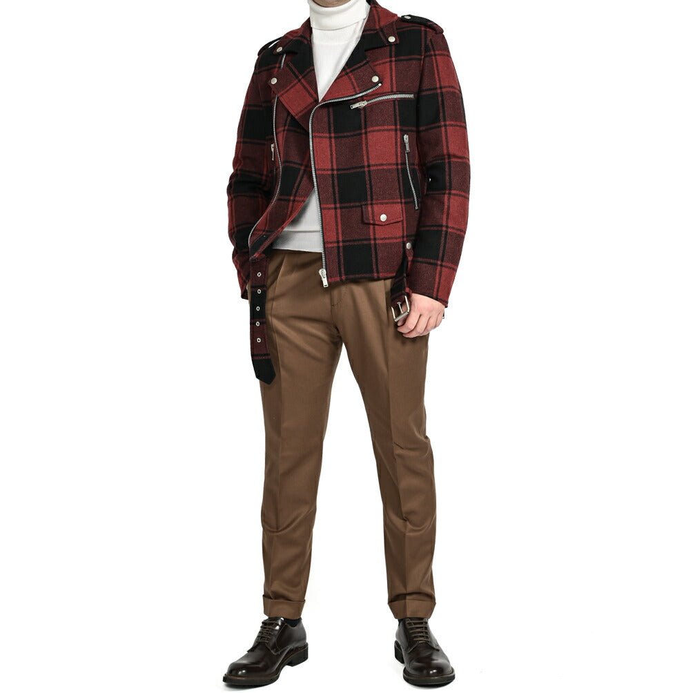SALE|PT TORINO ウール100% ダブルライダースジャケット / PT01|411405 - 46|GUARDAROBA MILANO OFFICIAL STORE