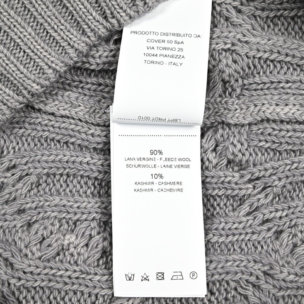 PT TORINO ウールカシミヤ ケーブル編みニットセーター|426187|GUARDAROBA MILANO OFFICIAL STORE