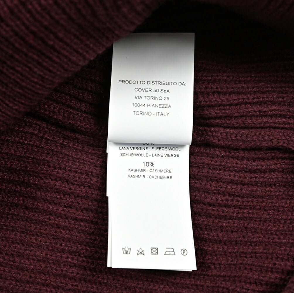 PT TORINO カシミヤ混ウール リブ編みタートルネックニットセーター|426200|GUARDAROBA MILANO OFFICIAL STORE