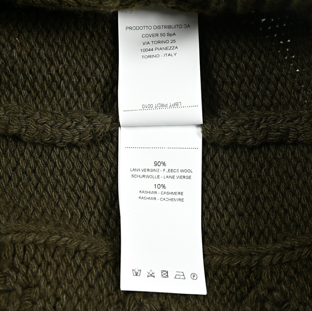 PT TORINO カシミヤ混ウール ケーブルニットショールカラーカーディガン|430527|GUARDAROBA MILANO OFFICIAL STORE