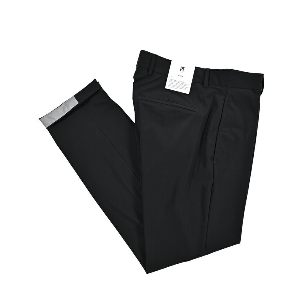 PT TORINO Active "EPSILON" 軽量ナイロン ノータックテーパードパンツ (反射板付き)|424000 - 46|GUARDAROBA MILANO OFFICIAL STORE