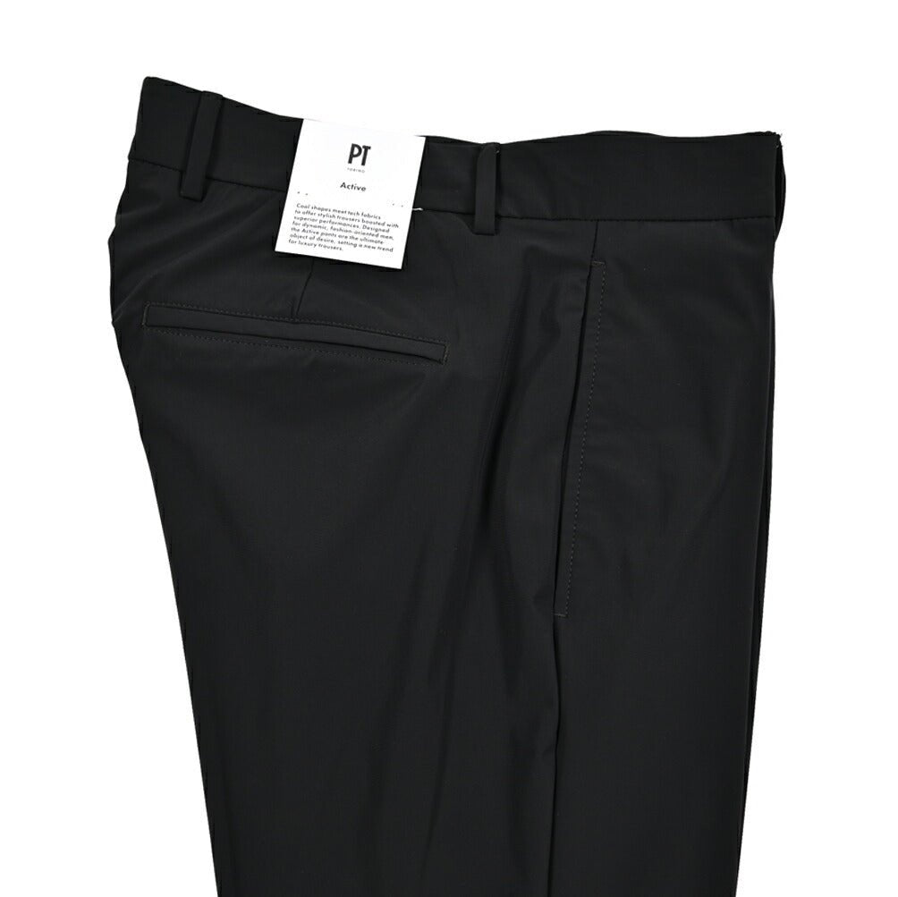 PT TORINO Active "EPSILON" 軽量ナイロン ノータックテーパードパンツ (反射板付き)|424000 - 46|GUARDAROBA MILANO OFFICIAL STORE