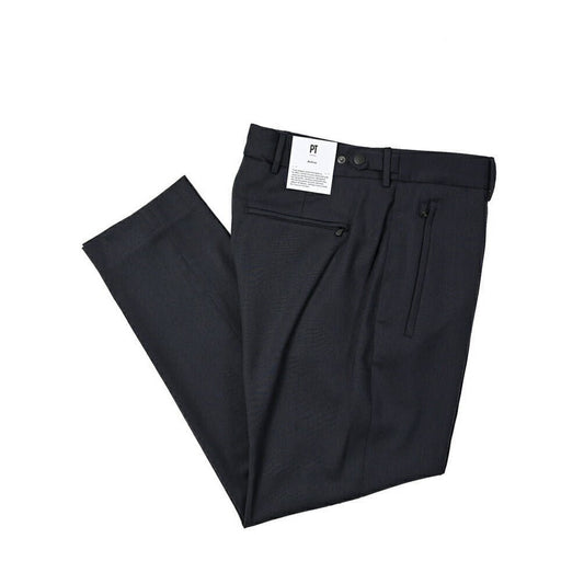 PT TORINO ACTIVE SIGMA 高機能ストレッチウール ノータックテーパードスラックス (TECHNO WASHABLE WOOL) / PT01|396232 - A - 46|GUARDAROBA MILANO OFFICIAL STORE