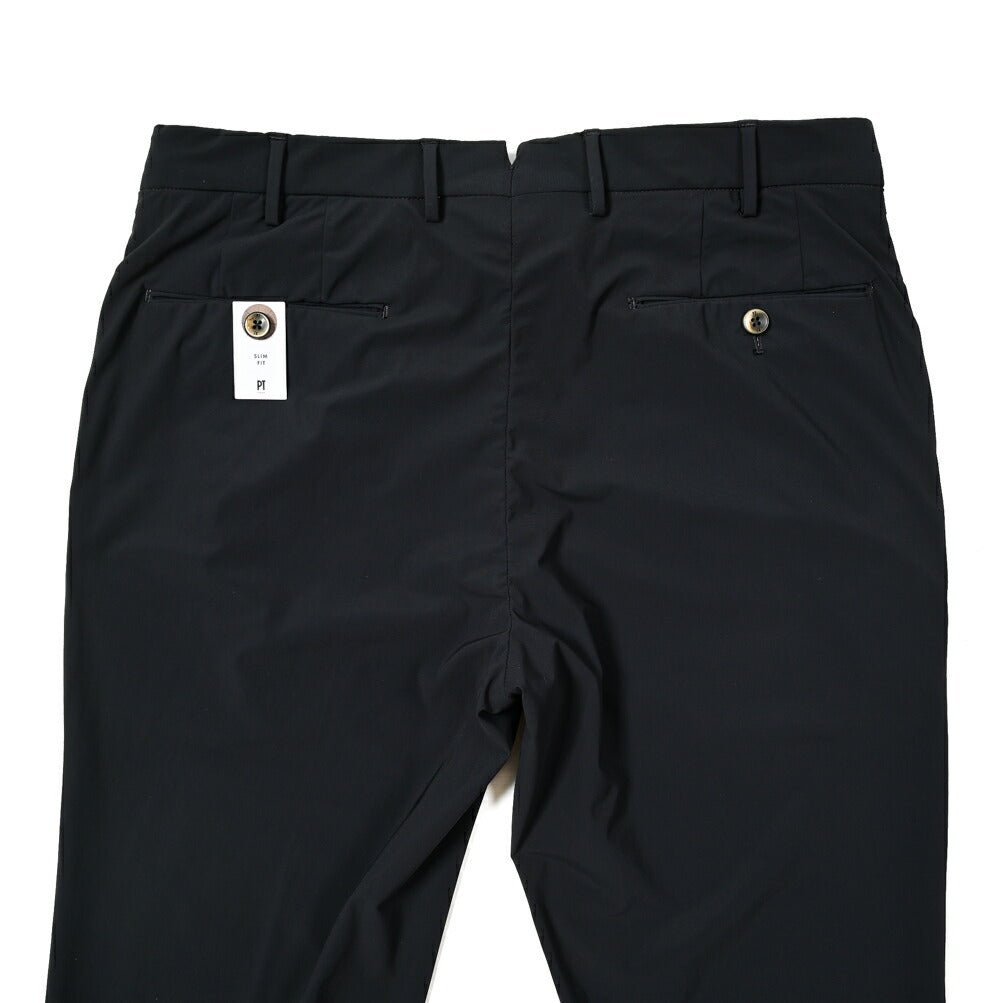 PT TORINO ACTIVE SLIM FIT 高機能ストレッチナイロン ノータックスラックス / PT01 KULT|GUARDAROBA MILANO OFFICIAL STORE
