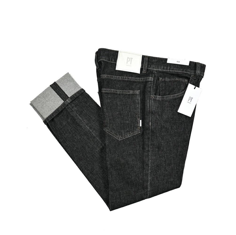 PT TORINO DENIM DUB ストレッチデニム ターンナップジーンズ / PT05|414699 - 31|GUARDAROBA MILANO OFFICIAL STORE