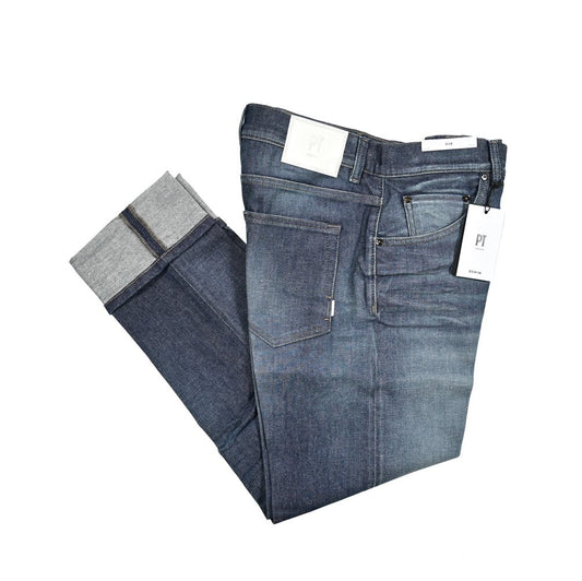 SALE|PT TORINO DENIM DUB ストレッチデニム ターンナップジーンズ / PT05|414855 - 31|GUARDAROBA MILANO OFFICIAL STORE