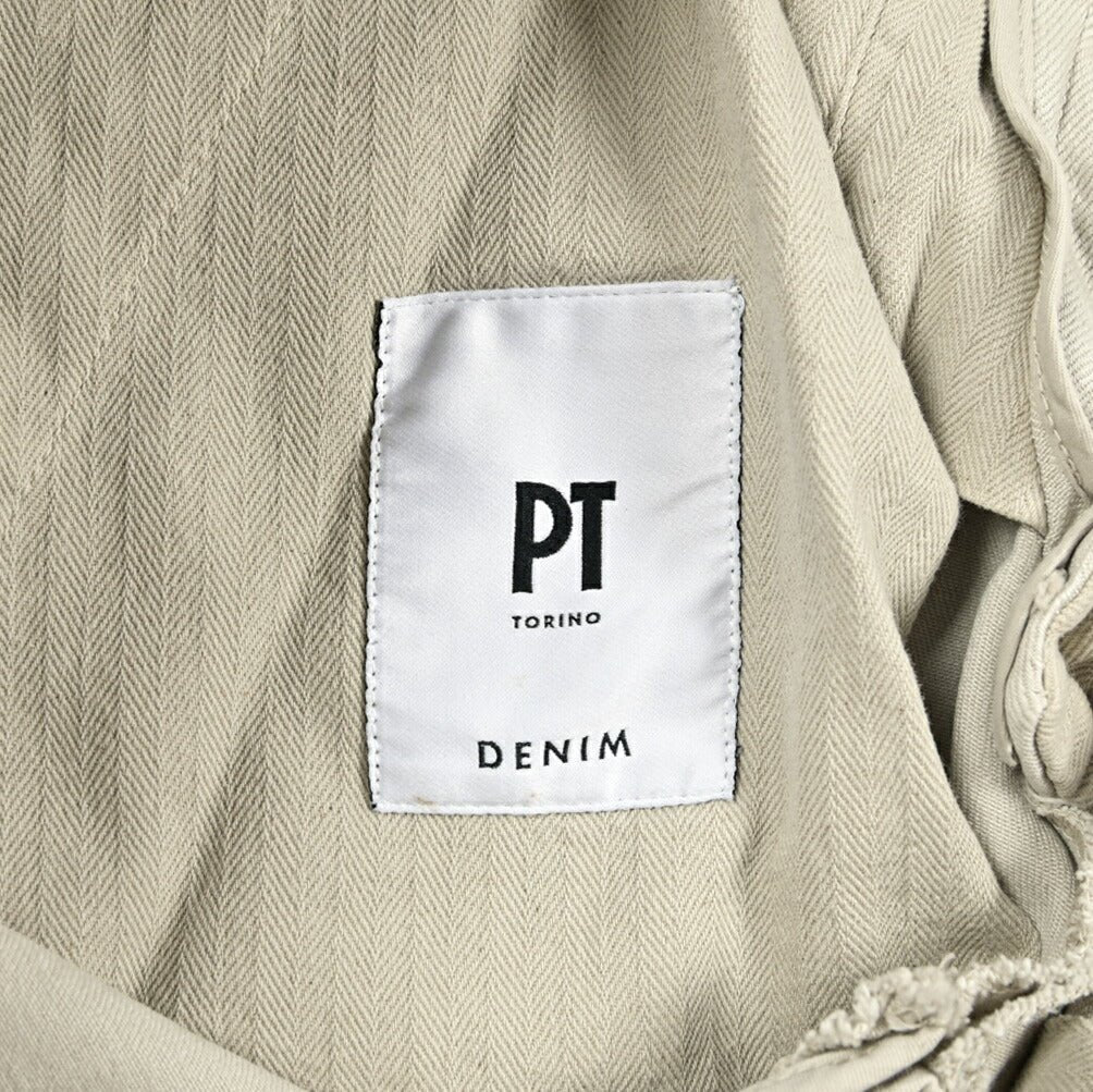 PT TORINO DENIM "HOUSE" ストレッチコットンチノ ノータックスリムパンツ|417129 - 31|GUARDAROBA MILANO OFFICIAL STORE