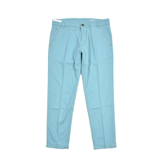 PT TORINO DENIM "INDIE" リヨセル混コットンチノ ストレッチテーパードパンツ ライトグリーン 35 | GUARDAROBA MILANO OFFICIAL STORE