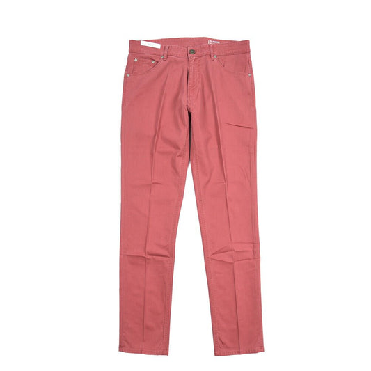 PT TORINO DENIM "REGGAE" リヨセル混コットンチノ ストレッチテーパードパンツ ピンク 34 | GUARDAROBA MILANO OFFICIAL STORE