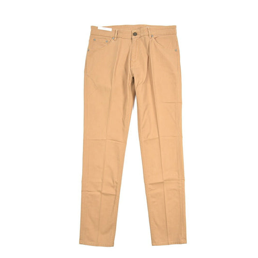 PT TORINO DENIM "REGGAE" リヨセル混コットンチノ ストレッチテーパードパンツ ライトブラウン 35 | GUARDAROBA MILANO OFFICIAL STORE