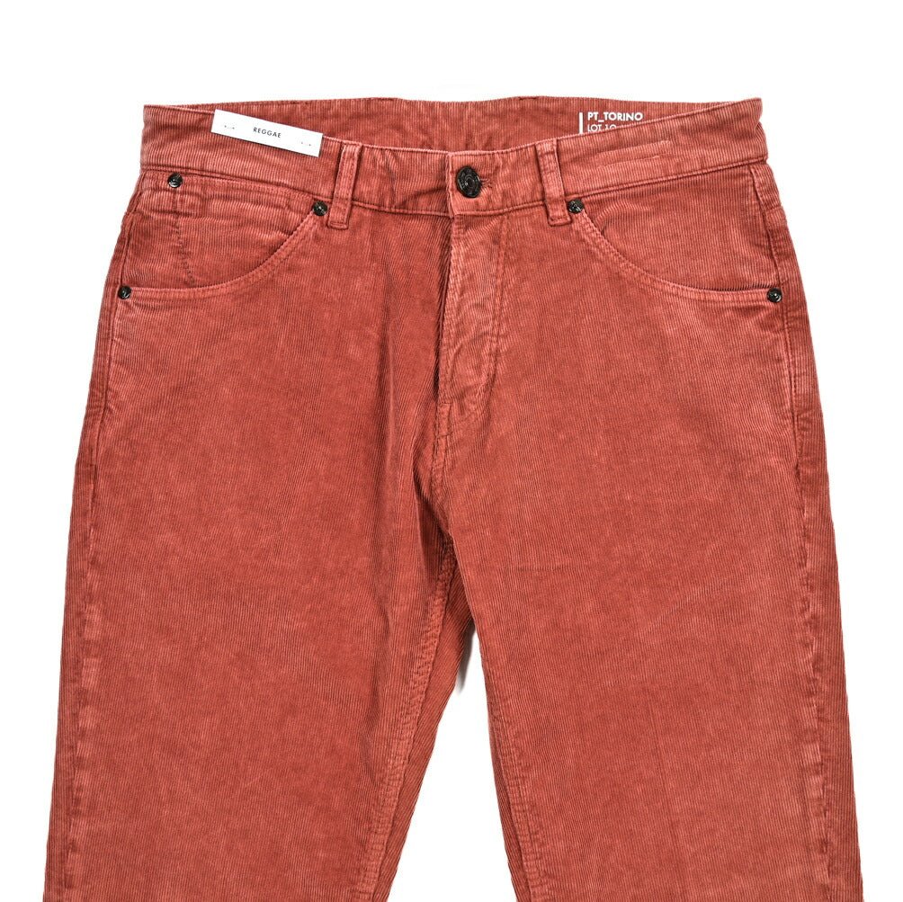 PT TORINO DENIM "REGGAE" ストレッチコットン 細畝コーデュロイ5ポケットパンツ|415064|GUARDAROBA MILANO OFFICIAL STORE