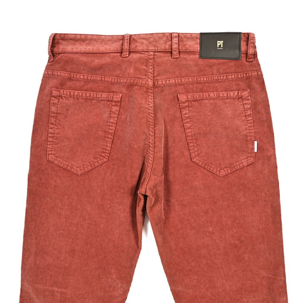 PT TORINO DENIM "REGGAE" ストレッチコットン 細畝コーデュロイ5ポケットパンツ|415064|GUARDAROBA MILANO OFFICIAL STORE