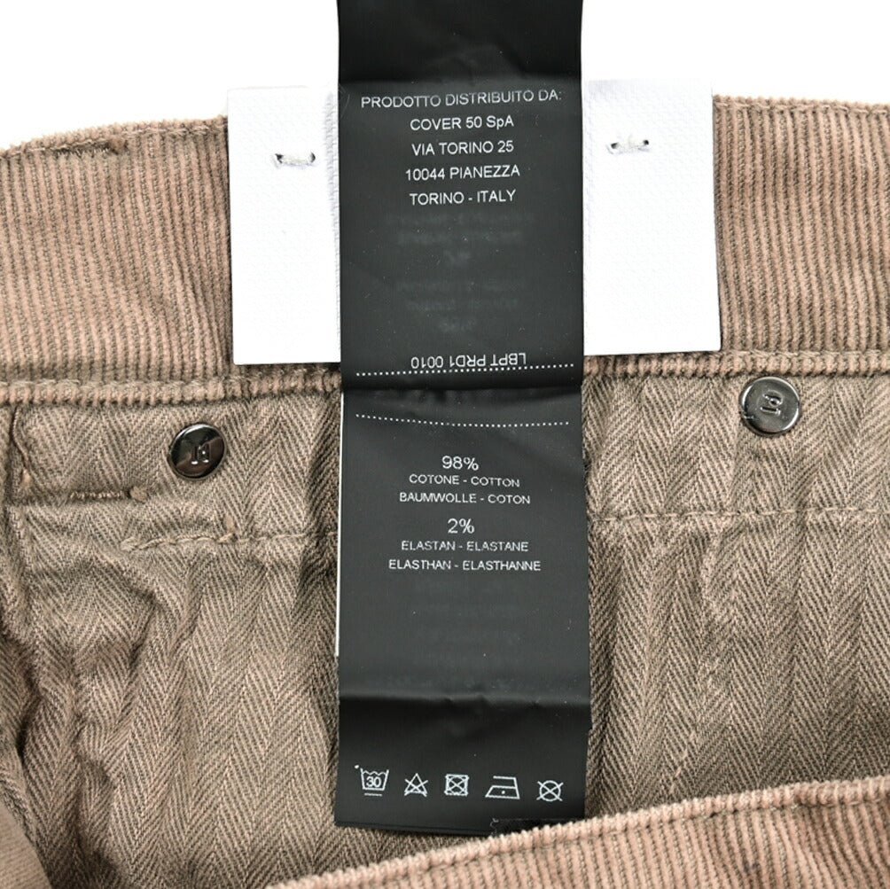 PT TORINO DENIM "REGGAE" ストレッチコットン 細畝コーデュロイ5ポケットパンツ|415066|GUARDAROBA MILANO OFFICIAL STORE