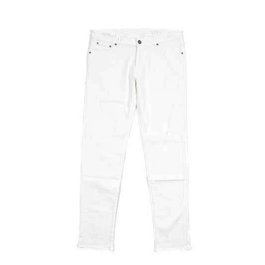 PT TORINO DENIM “SWING” リヨセル混コットン ストレッチカラーパンツ ホワイト 35 | GUARDAROBA MILANO OFFICIAL STORE