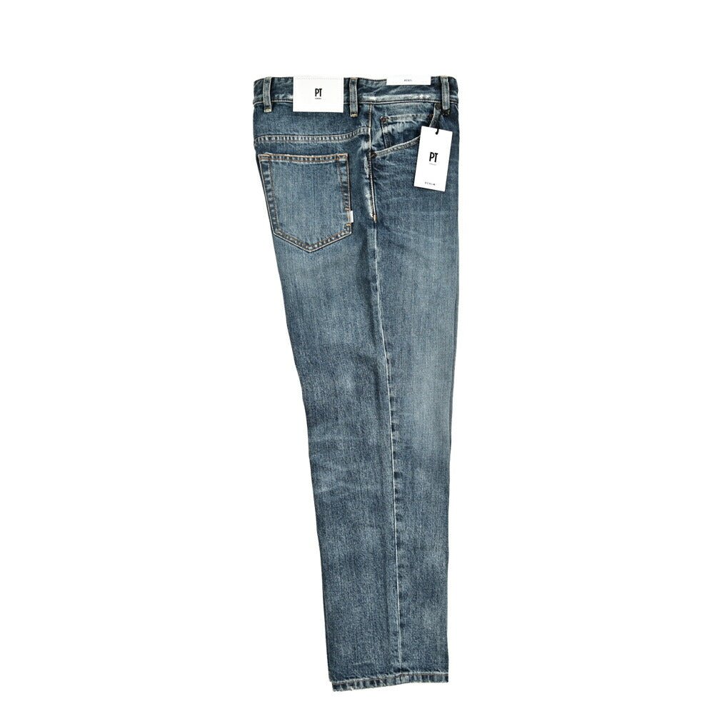 SALE|PT TORINO DENIM THE REBEL (RELUXED FIT) コットン100%デニム ワイドジーンズ / PT05|417474|GUARDAROBA MILANO OFFICIAL STORE