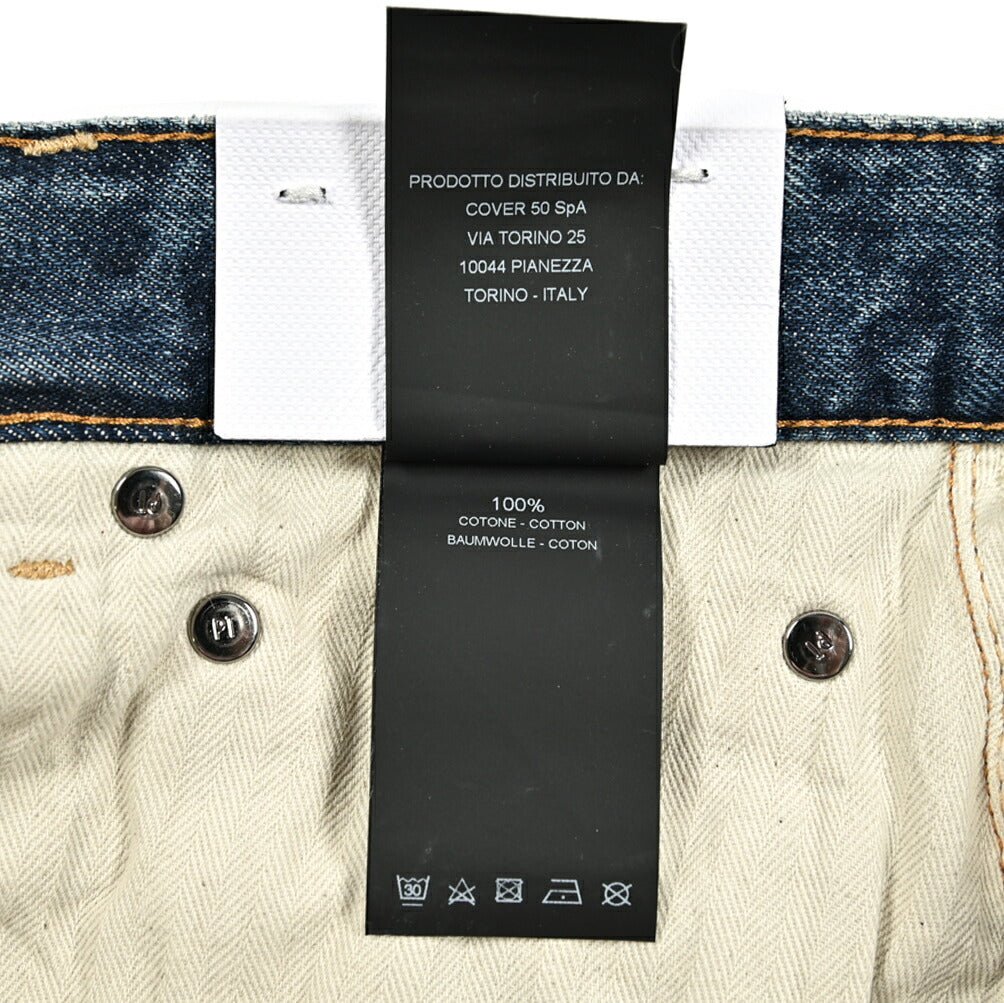 SALE|PT TORINO DENIM THE REBEL (RELUXED FIT) コットン100%デニム ワイドジーンズ / PT05|417474|GUARDAROBA MILANO OFFICIAL STORE