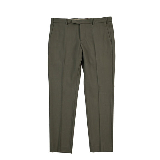 PT TORINO Edge “DIECI” ストレッチウール ノータックスラックス カーキグリーン 50 | GUARDAROBA MILANO OFFICIAL STORE