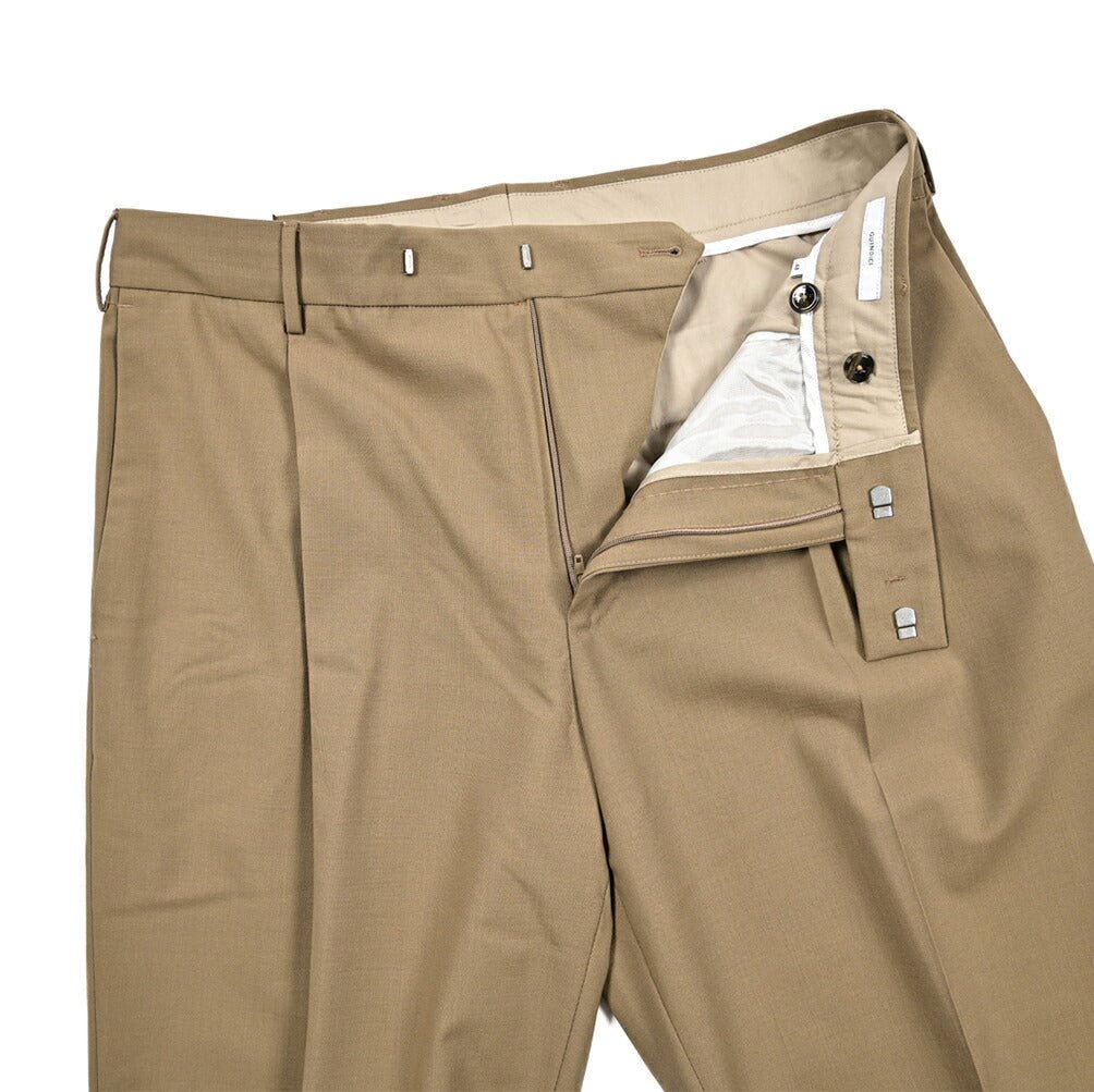 PT TORINO Edge "QUINDICI" ストレッチウール ワンタックワイドスラックス|423208 - 48|GUARDAROBA MILANO OFFICIAL STORE