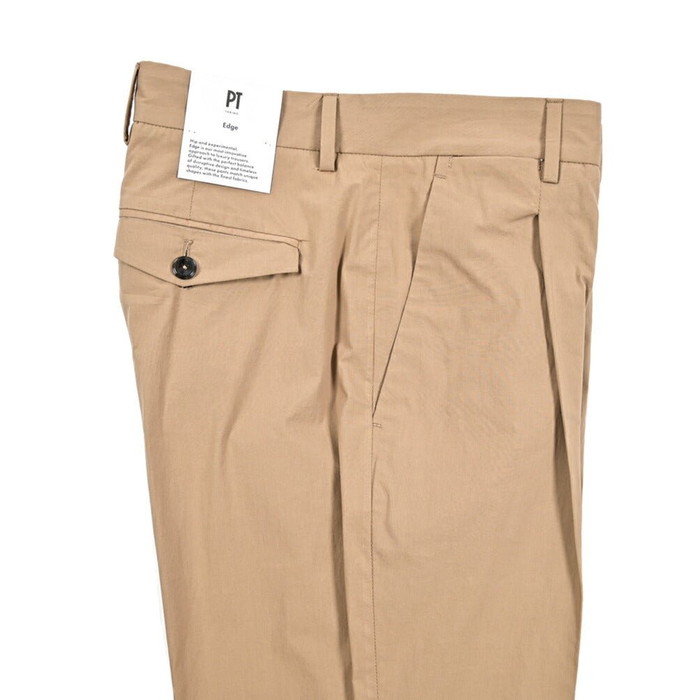 PT TORINO Edge "REBEL FIT" ストレッチコットン リラックステーパードパンツ|423218 - 46|GUARDAROBA MILANO OFFICIAL STORE