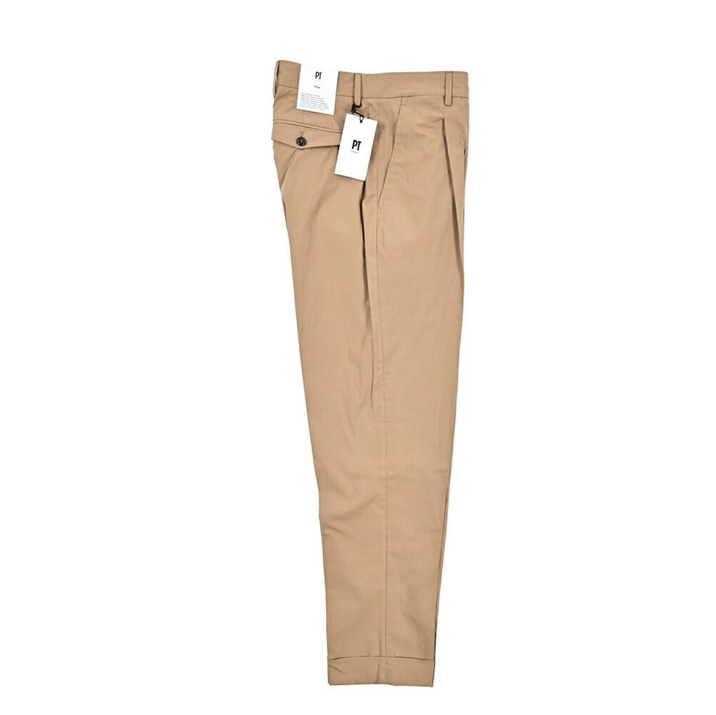 PT TORINO Edge "REBEL FIT" ストレッチコットン リラックステーパードパンツ|423218 - 46|GUARDAROBA MILANO OFFICIAL STORE