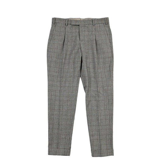 PT TORINO Edge “REBEL FIT” SUPER 100's ヴァージンウール100% ワンタックスラックス グレー 48 | GUARDAROBA MILANO OFFICIAL STORE