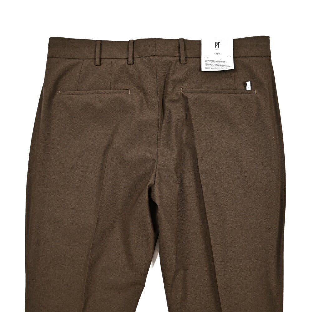 PT TORINO Edge "UNDICI" ストレッチウール スリムテーパードスラックス|423210 - 46|GUARDAROBA MILANO OFFICIAL STORE