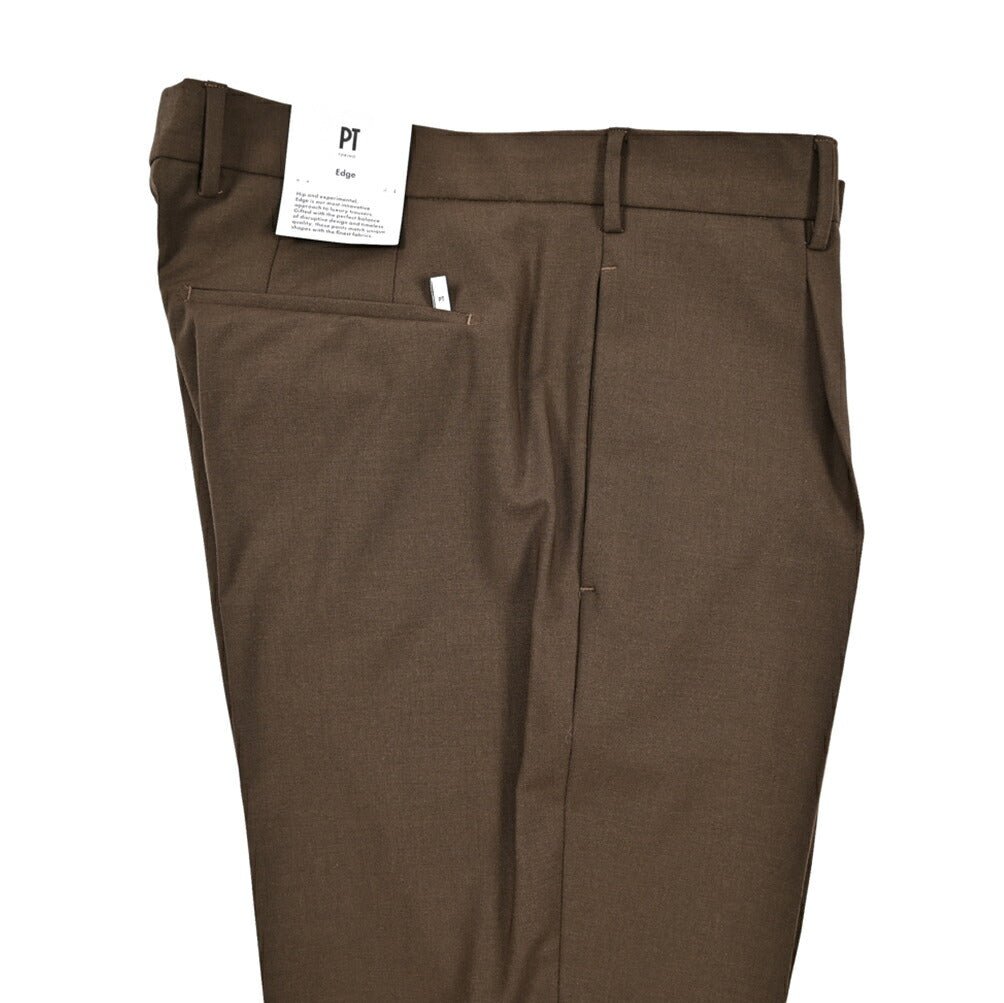 PT TORINO Edge "UNDICI" ストレッチウール スリムテーパードスラックス|423210 - 46|GUARDAROBA MILANO OFFICIAL STORE