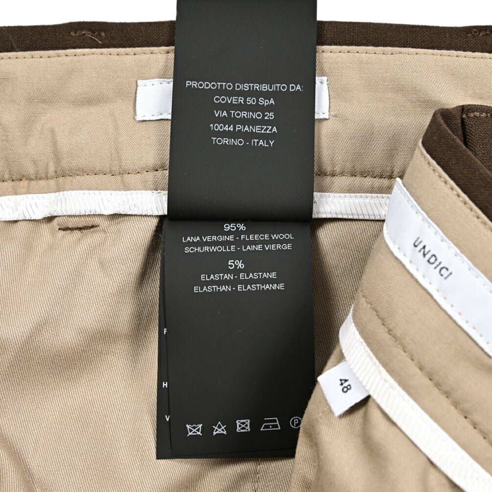 PT TORINO Edge "UNDICI" ストレッチウール スリムテーパードスラックス|423210 - 46|GUARDAROBA MILANO OFFICIAL STORE