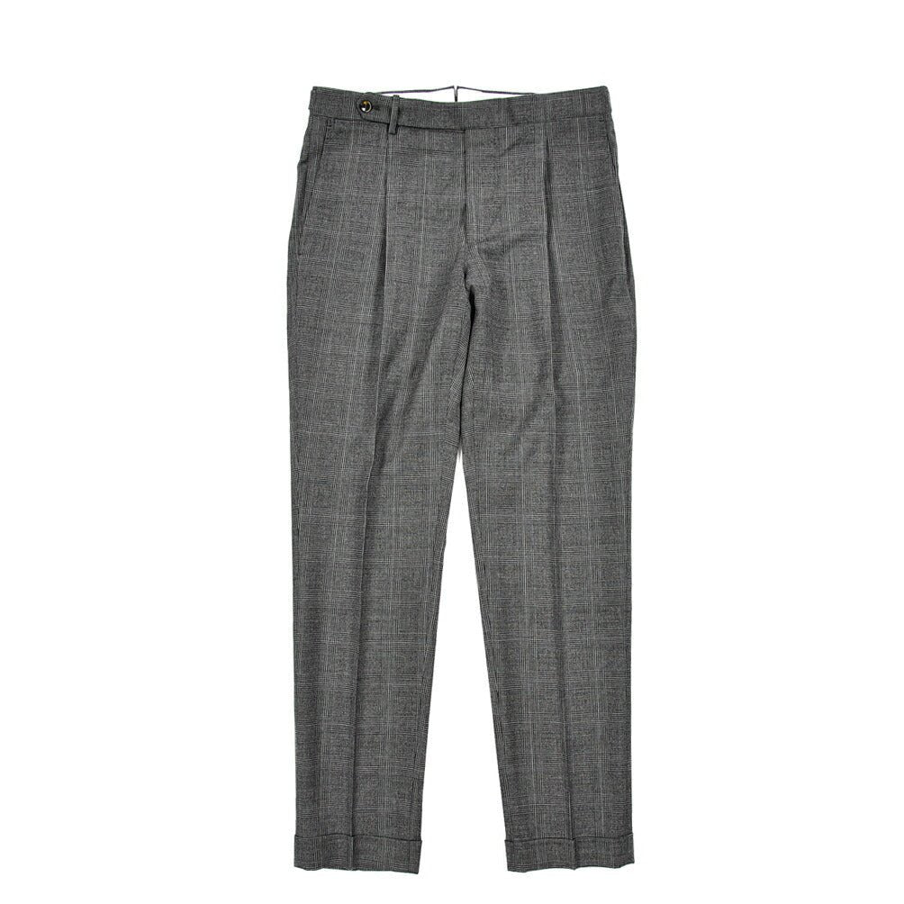 SALE|PT TORINO GENTLEMAN FIT ストレッチウール ワンタックスラックス / PT01|410642 - 50|GUARDAROBA MILANO OFFICIAL STORE