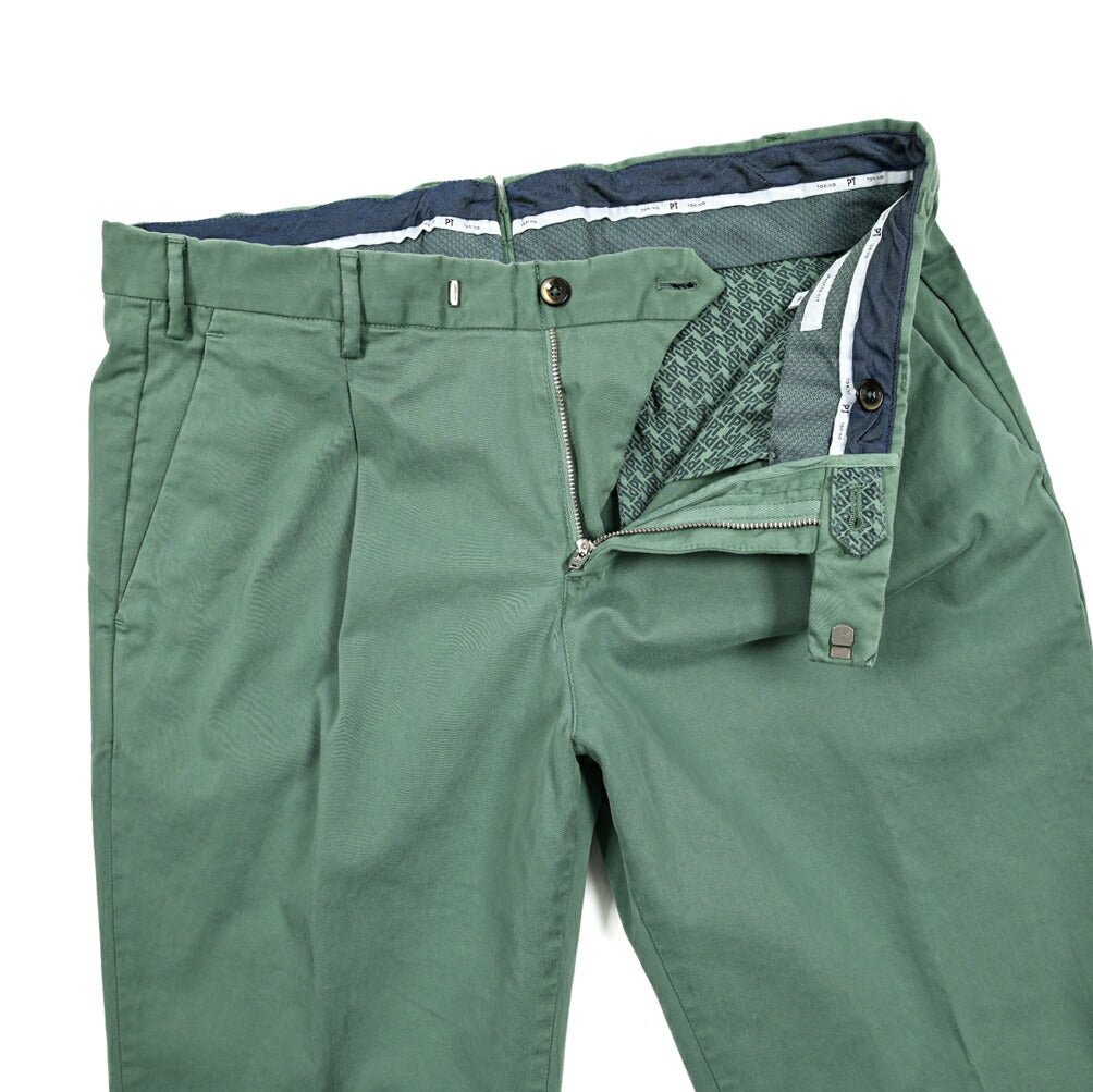 PT TORINO MASTER FIT ストレッチコットン ワンタックスラックス / PT01|GUARDAROBA MILANO OFFICIAL STORE
