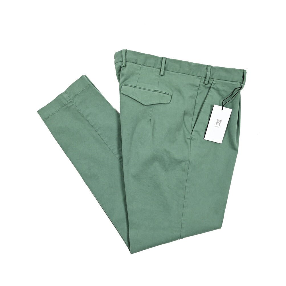 PT TORINO MASTER FIT ストレッチコットン ワンタックスラックス / PT01|GUARDAROBA MILANO OFFICIAL STORE
