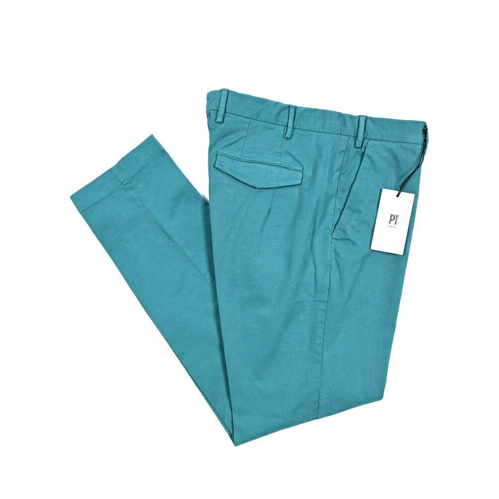 PT TORINO MASTER FIT ストレッチコットンモダール ノータックチノスラックス / PT01|GUARDAROBA MILANO OFFICIAL STORE